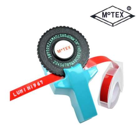 เครื่องพิมพ์อักษรโมเทค อักษรตัวนูน M tex Label