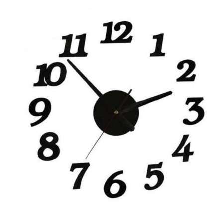 จัดเต็มเดี๋ยวนี้ KUMALL นาฬิกาติดผนัง DIY เลขอารบิค 40cm x 40cm ของใหม่มาแรง