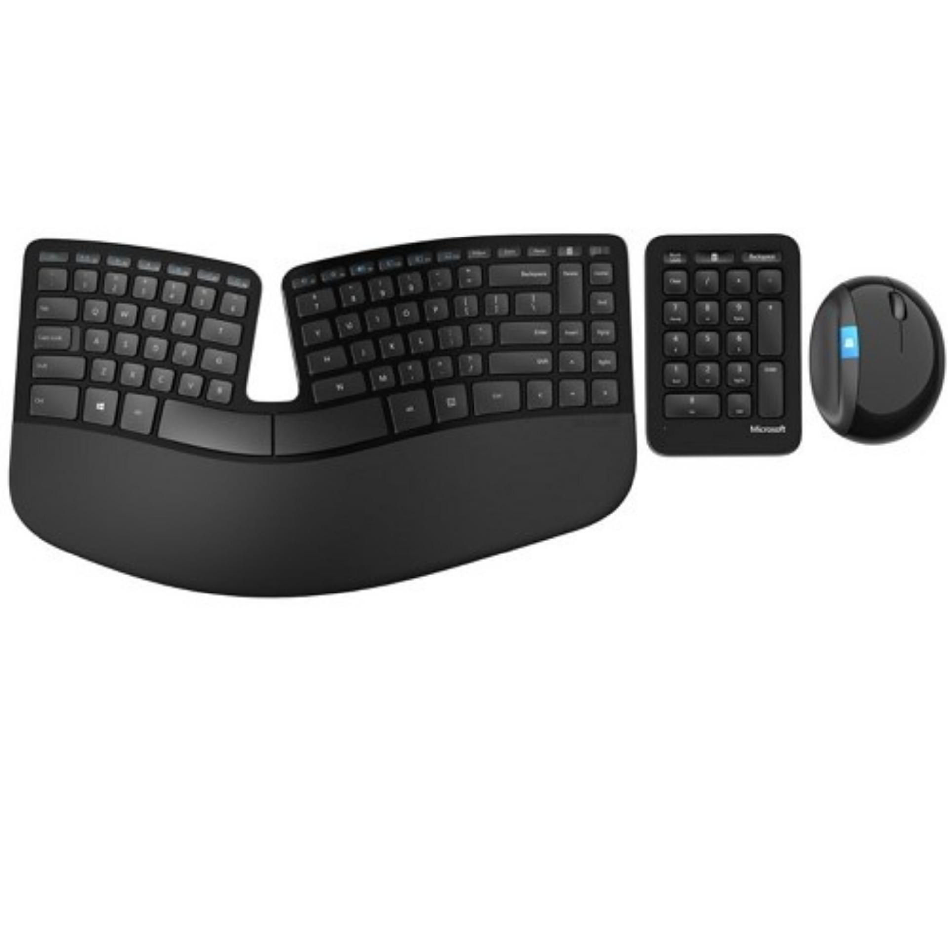 MICROSOFT L5V 00026 KEYBOARD MOUSE SCULPT ERGONOMIC DESKTOP MSHW