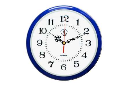 Anchor Brand นาฬิกาตราสมอ  นาฬิกาแขวนผนัง  ทรงกหลม No. 55 ขนาด 25 ซม 