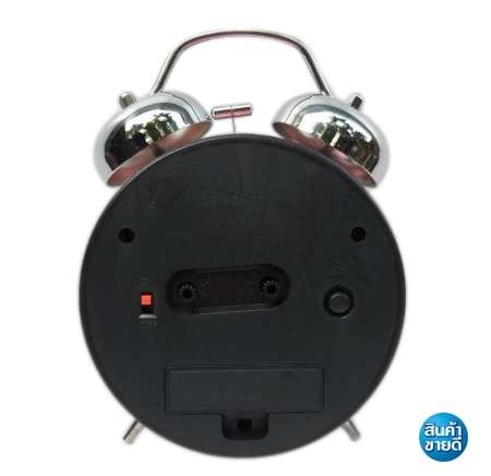 นาฬิกาปลุกกระดิ่ง ลายการ์ตูนมิกกี้เม้า 01 สีฟ้า ขนาดใหญ่ สียงดังฟังชัด