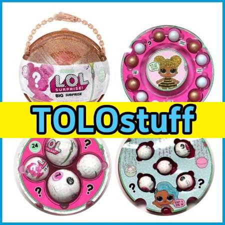 TOLOstuff ไข่ LQL big surprise แบบเดียวกับ LOL Big surprise ส่งเร็ว ฟรีห่อของขวัญ