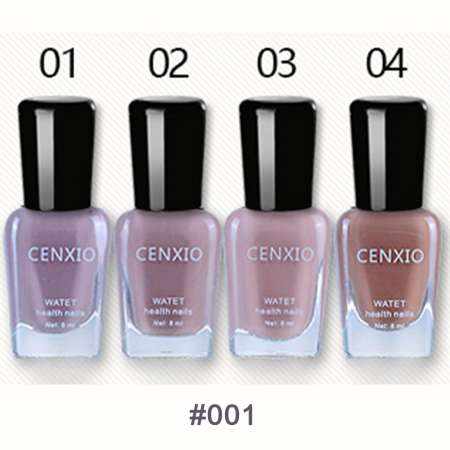 Set สีทาเล็บยี่ห้อ CENXIO 4 ขวด 8ml.