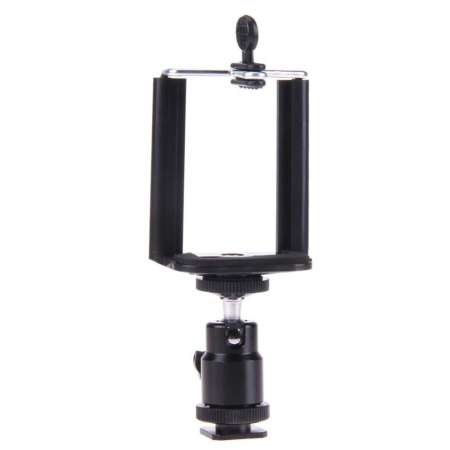 Di shop Camera ขาตั้งกล้องขายึดแฟลช 1/4 อะแด็ปเตอร์หัวลูกพร้อมที่ใส่โทรศัพท์ - นานาชาติ Di shop Camera ขาตั้งกล้องขายึดแฟลช 1/4 อะแด็ปเตอร์หัวลูกพร้อมที่ใส่โทรศัพท์ - นานาชาติ