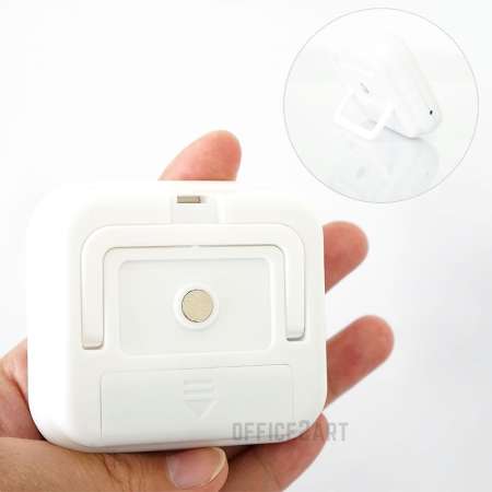 Office2art นาฬิกาจับเวลา เดินหน้า ถอยหลัง สีขาว No.TA732 ( นาฬิกาจับเวลาดิจิตอล นาฬิกาดิจิตอล นาฬิกาจับเวลาถอยหลัง นาฬิกาตั้งโต๊ะ นาฬิกาจับเวลาทำอาหาร Digital Timer )