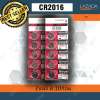 ถ่านกระดุม ถ่านนาฬิกา CR2016 3V cr2016 Maxell Calcuator Battery ถ่านกลม นาฟิกา เครื่องคิดเลข x2