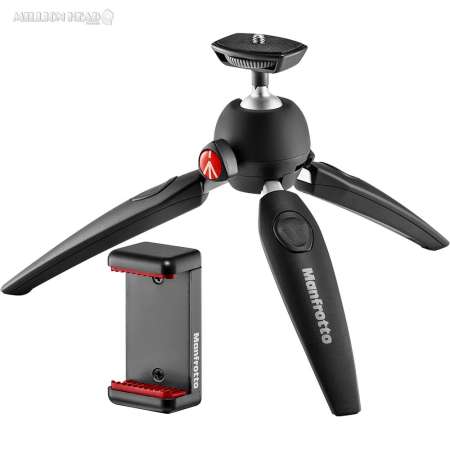 Manfrotto : PIXI Smart Mini Tripod (ตัวจับสมาร์ทโฟน ที่มาพร้อมกับขาตั้งขนาดเล็ก)