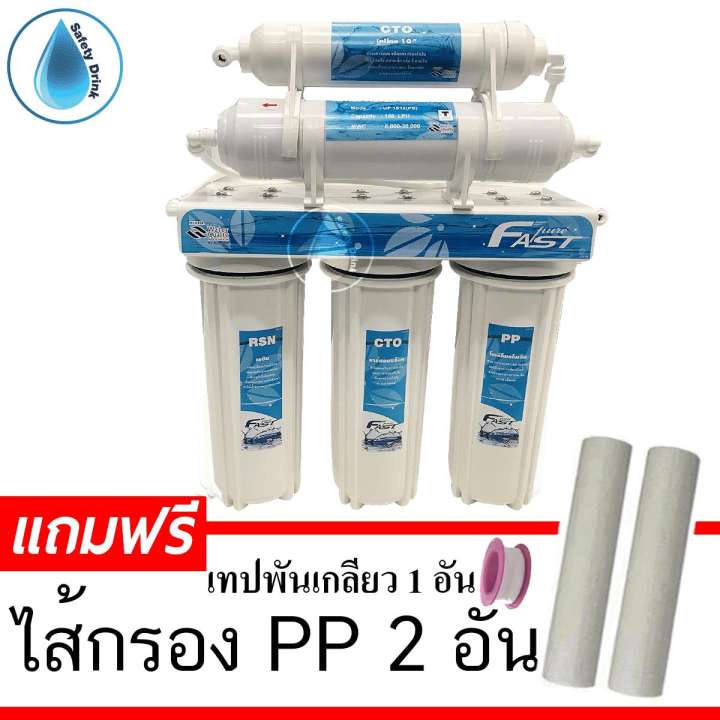 SafetyDrink เครื่องกรองน้ำดื่ม Fastpure UF 5 ขั้นตอน