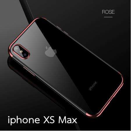 11.11 Mega Sale ใหม่ล่าสุด ส่งฟรี kerry เคสซิลิโคน ไอโฟน  XS MAX, XR หรูหรา ขอบเคลือบสีโลหะ พร้อมส่งจากไทย ไม่ต้องรอ 