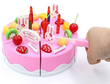 Morestech ชุดหั่นขนมเค้กและตกแต่งเค้ก 75 ชิ้น (DIY Fruit Cake) 889-19