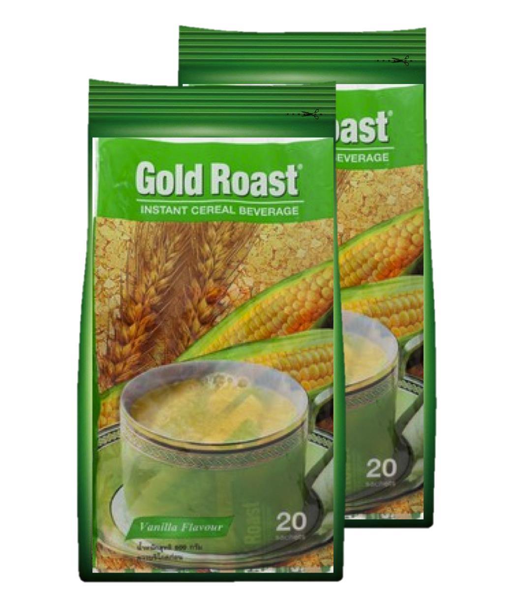 เช็คราคา Gold Roast Instant Cereal Beverage Vanilla Flavour โกลด์โรสต์ เครื่องดื่มธัญญาหาร รสวานิลลา 600g. x 2packs เช็คราคา Gold Roast Instant Cereal Beverage Vanilla Flavour โกลด์โรสต์ เครื่องดื่มธัญญาหาร รสวานิลลา 600g. x 2packs