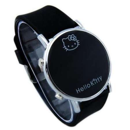 นาฬิกาข้อมือ เฮลโหล คิตตี้ นาฬิกา ซิลิโคน ดิจิตอล Hello Kitty LED