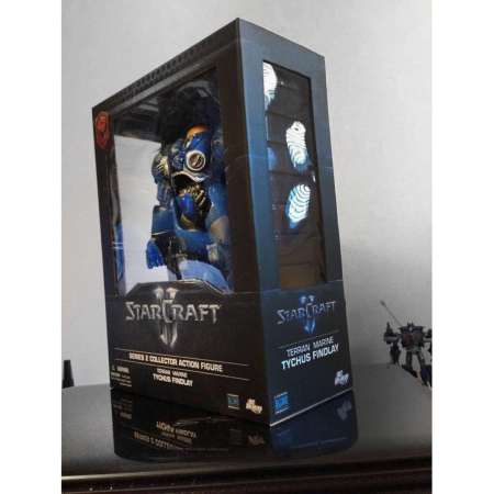 Figure Action Starcraft Tychus Findlay สตาร์คราฟต์ แอ็คชั่น ฟิกเกอร์ Anime อนิเมะ การ์ตูน มังงะ จากการ์ตูนดังญี่ปุ่น Figma ฟิกม่า สามารถขยับได้ Doll ตุ๊กตา manga Model โมเดล