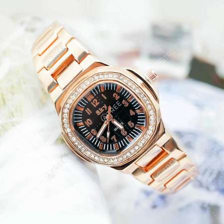 Sky นาฬิกาข้อมือ สายแสตนเลส หน้าปัดฝังเพชร สุดหรู ดูเวลาง่าย รุ่น ZD-0110 สีเงิน (Silver) Sky นาฬิกาข้อมือ สายแสตนเลส หน้าปัดฝังเพชร สุดหรู ดูเวลาง่าย รุ่น ZD-0110 สีเงิน (Silver)