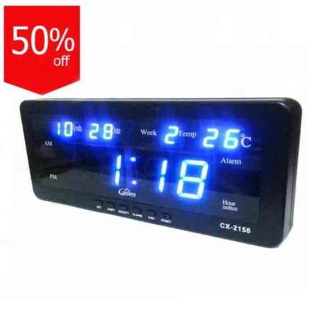 Caixing Min Watch นาฬิกาดิจิตอล รุ่น CX-2158 LED สีฟ้า