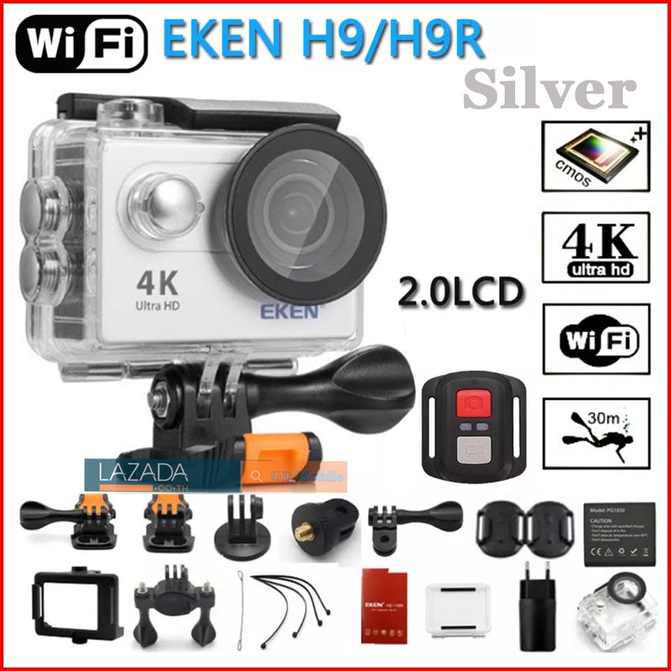 EKEN H9R Sport Action Camera Cam กล้องกันน้ำ ถ่ายใต้น้ำ กล้องแอคชั่น Wifi Sports Camera + รีโมทคอนโทรล No SJCAM