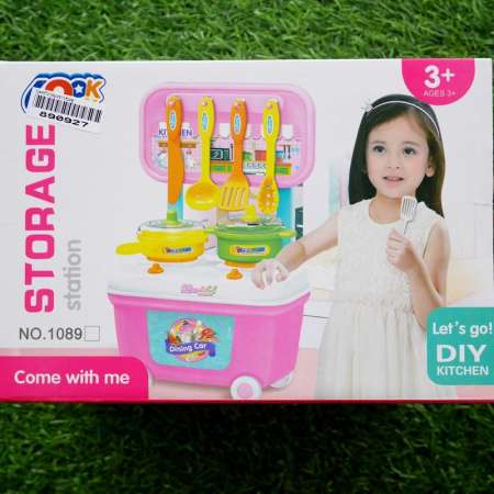 Toys Buffet ชุดครัวกล่องขาวชมพู 927