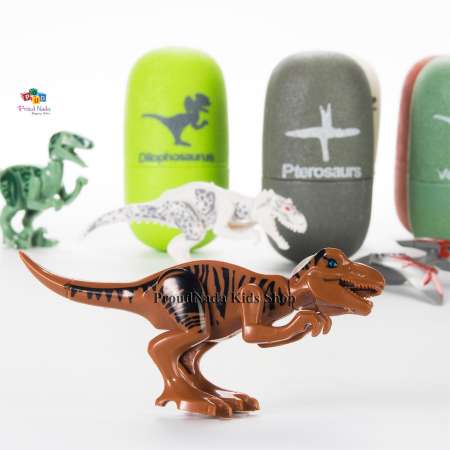 ProudNada Toys ของเล่นเด็กไข่ไดโนเสาร์ 5 ฟอง ASSEMBLED TOYS DINOSAUR EGG NO.11-7