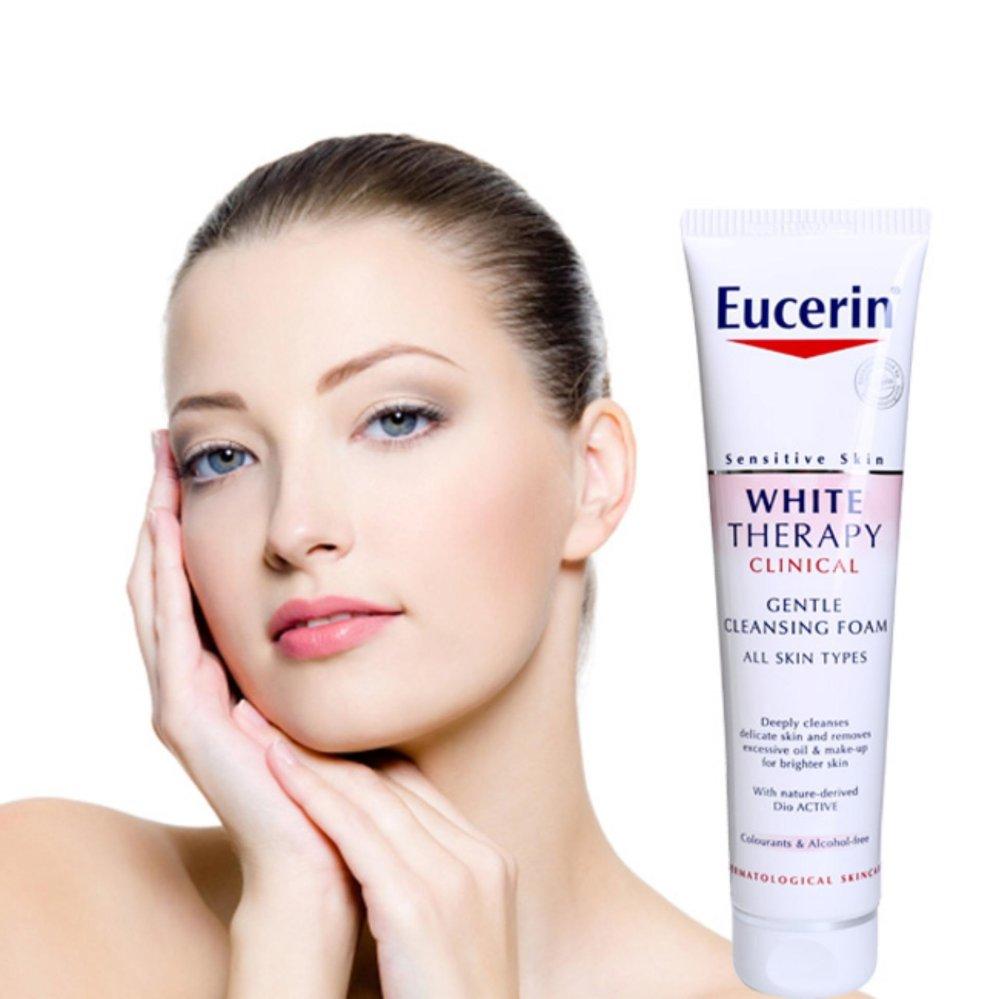Eucerin очищающий гель. Cleansing Therapy. White Therapie Skin. Cleansing Therapy Therapie de nettoyage.