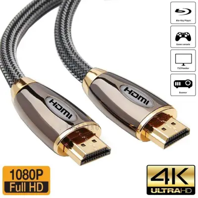 adilink สาย HDMI เวอร์ชั่น 2.0 รองรับ 4K, 3D HIGH SPEED ใช้ได้กับ โทรทัศน์ คอมพิวเตอร์ และ อุปกรณ์ทุกอย่างที่มีช่อง HDMI CABLE V2.0 - 1.8 เมตร