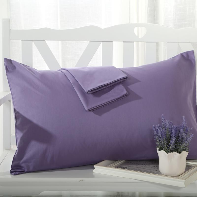 Đặc Biệt Đồng Bằng 100% Cotton Vỏ Gối Màu Giản Lược Vỏ Gối 48X74 Cm Đơn 100% Cotton Bộ Ruột Gối