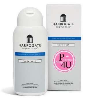 ราคา Harrogate เจลอาบน้ำ ซัลเฟอร์ ฮาโรเกต Harrogate Sulphur Soap Body Wash 250 ml