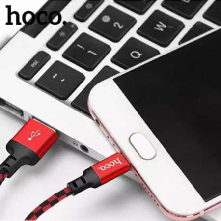 สายชาร์จ Hoco X14 Plus  Data Cable ความยาว 1 เมตร สำหรับ Micro Devices ( Samsung,Oppo,Vivo,Huawei )