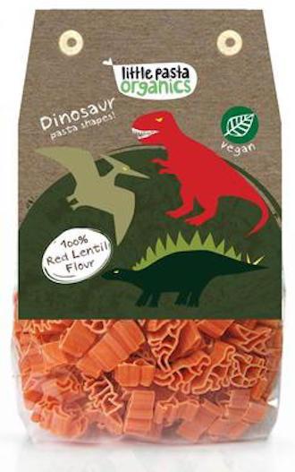 Little Pasta Organics Dinosaur Pasta Shapes 250g