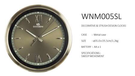 นาฬิกาแขวน DOGENI รุ่น WNM005SL