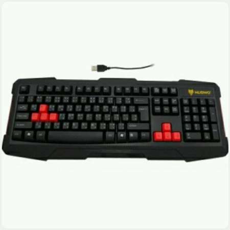 NUBWO Gaming Keyboard สีแดง