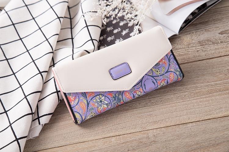 Korea Style กระเป๋าสตางค์ ใบยาว หนัง PU กระเป๋าเงิน ผู้หญิง กระเป๋าตัง ตามวันเกิด...