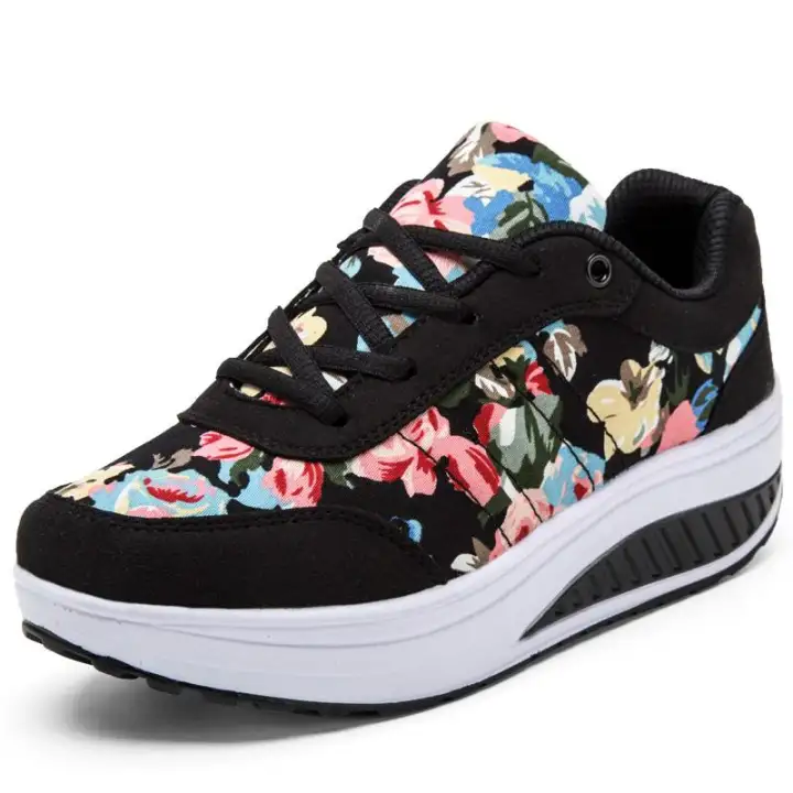 floral casual shoes
