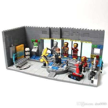 GB.Toys ตัวต่อ ชุด้องทดลองIron man  Hero marval  Sy.305 / 503+ชิ้น 