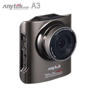 Anytek กล้องติดรถยนต์ รุ่น A3 Novatek96655 + Sony IMX322 Sensor WDR Full HD 1080P Original เมนูไทย (สีน้ำตาล) รับประกัน 1ปี