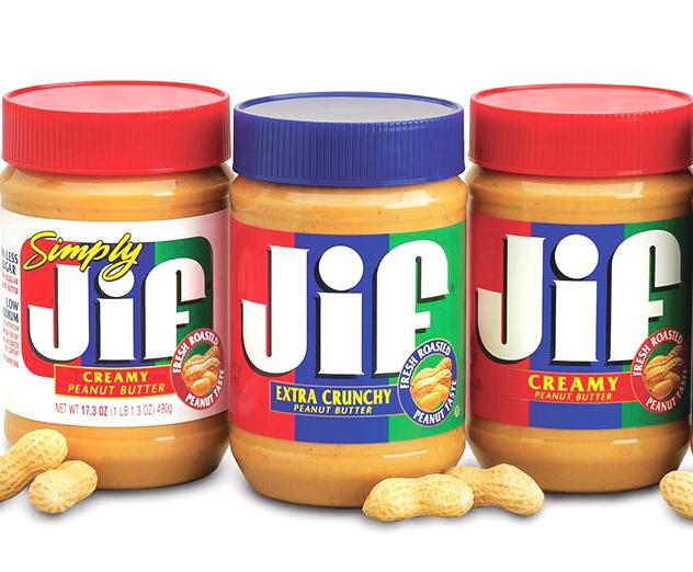 JIF Creamy Peanut Butter OMEGA3 DHA จิฟ เนยถั่ว ชนิดละเอียด โอเมก้า3