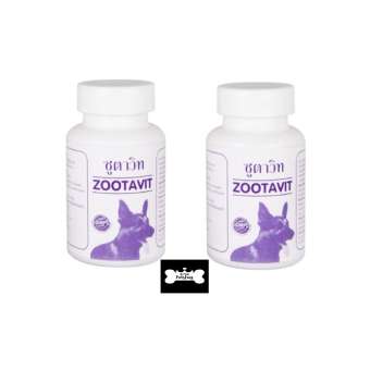 Zootavit ซูตาวิท อาหารเสริม แคลเซียม สุนัข  ขนาด 70 เม็ด ( 2 units )
