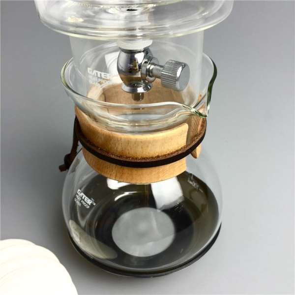 GATER 400ml New Water Drip Coffee Maker Reusable Filter Tools Glass Espresso Coffee Dripper Pot Ice Cold Brew Coffee Machine - intl