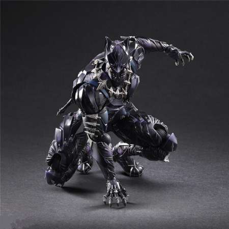 Figure ฟิกเกอร์ Anime ของสะสมหายาก Black Panther แบล็ค แพนเธอร์ อนิเมะ การ์ตูน มังงะ คอลเลกชัน จากการ์ตูนดังญี่ปุ่น New Collection ตุ๊กตาน่ารัก manga