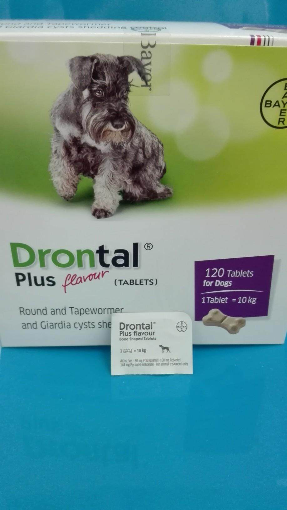 Using drontal plus for giardia - Drontal Plus tabetta 35kg felett 2x