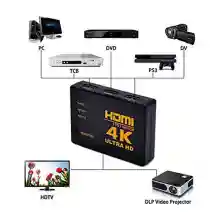 ภาพขนาดย่อของภาพหน้าปกสินค้า3 in 1 out HDMI Switch Hub Splitter รหัสC31 เพิ่มช่อง HDMI อุปกรณ์เพิ่มช่อง HDMI เครื่อง HDMI Switcher สาย HDMI ตัวแยก HDMI / เพิ่ม HDMI 3 ช่อง แบบบาลานซ์ ไม่กระตุก ไม่เยอะจนทำให้เครื่องรวน รุ่นใหม่รองรับ 4K ไม่ลดบิทเรท คงความชัดไว้แน่นอน 100% จากร้าน new power2018 บน Lazada ภาพที่ 2