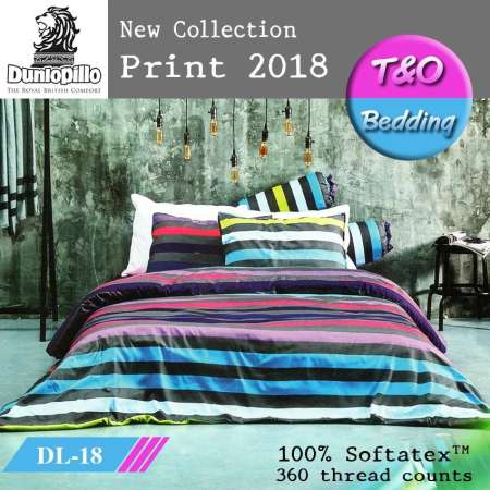ขายดีมาก Dunlopillo ชุดผ้าปู (ไม่รวมผ้านวม) Dunlop2018-2 5ฟุต(Queen)/
6ฟุต(King) ขายด่วน ก่อนใคร