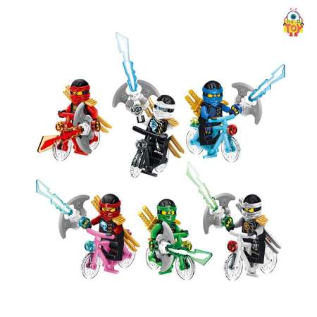 Welo toy - ของเล่น ชุดโมเดลตัวต่อ Ninjago 6 แบบ No.SL Toys 8936