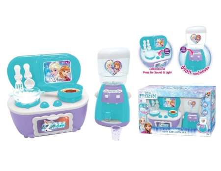 J.TOYS ชุดครัวมินิโฟรเซ่น กดน้ำได้จริง มีเสียง มีไฟ
