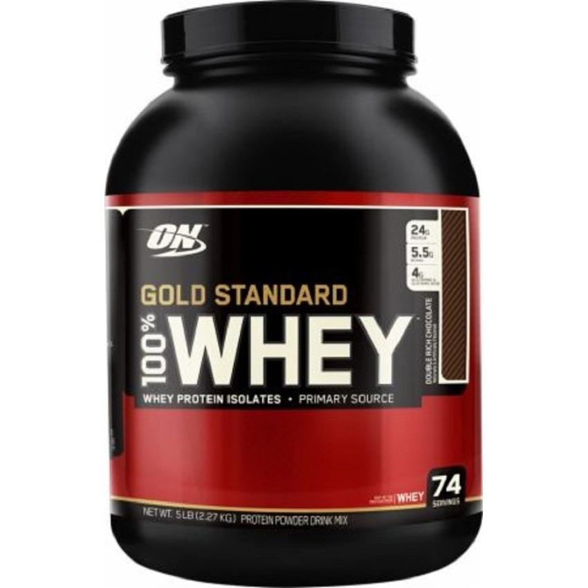 Optimum Whey Protein Gold 5 Lbs.-Double Rich Chocolate