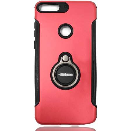 Motomo เคส Huawei Y7 Pro 2018 / หัวเว่ย Y7 Pro 2018 / หัวเว่ย Y7 โปร 2018 รุ่น Shining Series ชนิด ฝาหลังมีแหวน กันกระแทก ด้านนอก แข็ง ด้านใน นิ่ม ฟรี ฟิล์มกระจก 1 อัน Motomo เคส Huawei Y7 Pro 2018 / หัวเว่ย Y7 Pro 2018 / หัวเว่ย Y7 โปร 2018 รุ่น Shining Series ชนิด ฝาหลังมีแหวน กันกระแทก ด้านนอก แข็ง ด้านใน นิ่ม ฟรี ฟิล์มกระจก 1 อัน