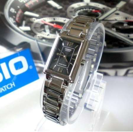 (ขายดี) Casio นาฬิกาข้อมือผู้หญิง รุ่น LTP-1238D-1A สายแสตนเลส หน้าปัดดำ- มั่นใจ ของแท้ 100% รับประกันสินค้า 1 ปีเต็ม (ส่งฟรี) (ขายดี) Casio นาฬิกาข้อมือผู้หญิง รุ่น LTP-1238D-1A สายแสตนเลส หน้าปัดดำ- มั่นใจ ของแท้ 100% รับประกันสินค้า 1 ปีเต็ม (ส่งฟรี)