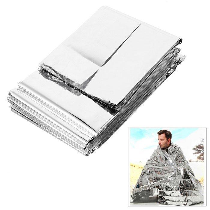 Emergency Blanket ผ้าห่มฉุกเฉิน ผ้าห่มฟรอย 210x130 เหมาะกับการเดิน