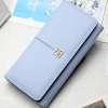 Andaman กระเป๋าสตางค์ กระเป๋าตังค์ใบยาวผู้หญิง(สีฟ้า) - Long wallet women(Blue)