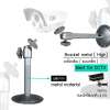 ขาตั้งกล้องวงจรปิด ขาเดียว แบบเหล็ก ( metal high) สำหรับ กล้องวงจรปิด CCTV