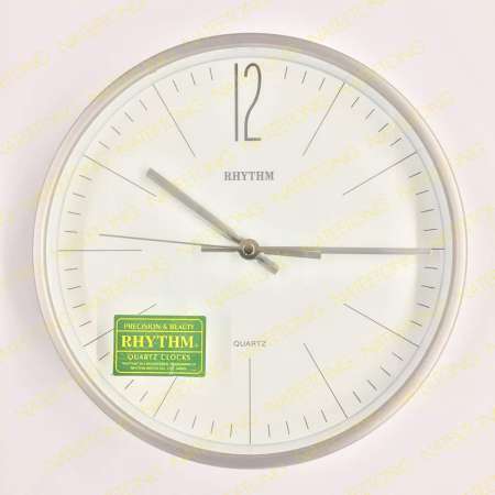 RHYTHM Japan นาฬิกาแขวนพลาสติก  ขนาด 10 นิ้ว รุ่นCMG718NR19